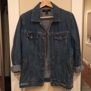 oversized jean jacket